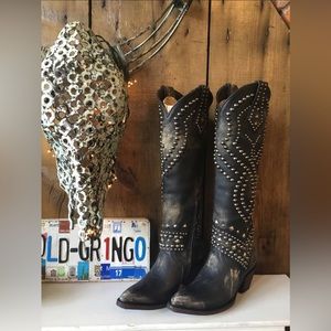 🤠🤩OLD GRINGO 🤩🤠GORGEOUS Belinda studded Boot Size 7.5